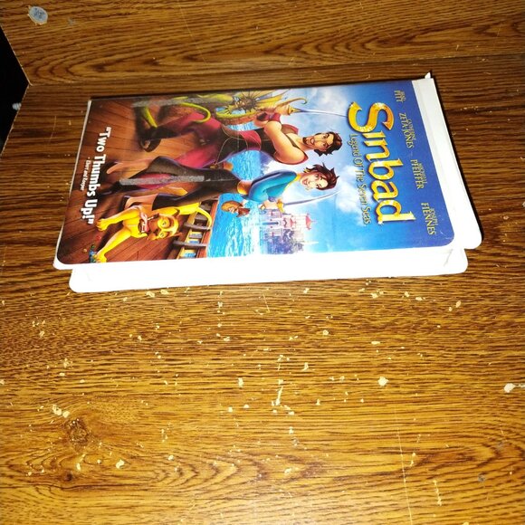 Sinbad: Legend of the Seven Seas (VHS, Dreamworks Pictures) w/ Clamshell Case - Picture 5 of 6